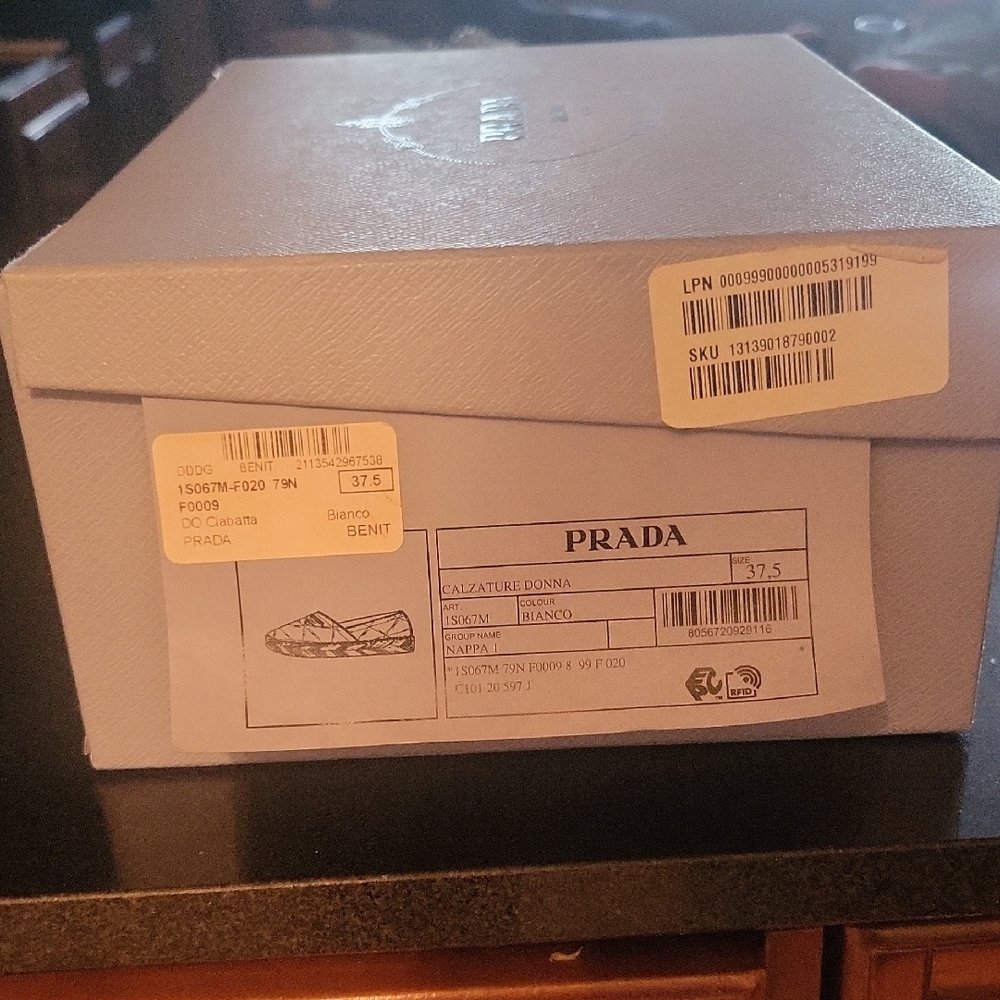 Prada Women's Espadrille In White